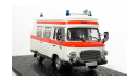 Barkas B1000 SMH-3 1983 White Скорая, масштабная модель, Atlas, scale43