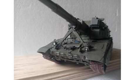 Модель 1/35 САУ 2С35 ’Коалиция’ с подставкой, редкая масштабная модель, scale35