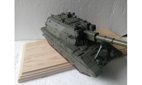 Модель 1/35 САУ 2С35 ’Коалиция’ с подставкой, редкая масштабная модель, scale35