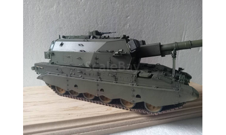 Модель 1/35 САУ 2С35 ’Коалиция’ с подставкой, редкая масштабная модель, scale35