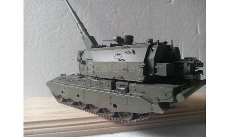 Модель 1/35 САУ 2С35 ’Коалиция’ с подставкой, редкая масштабная модель, scale35