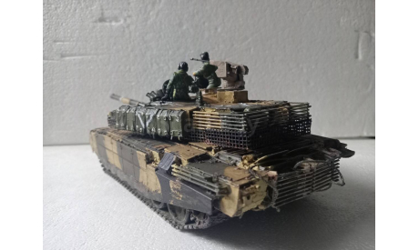 Модель 1/35 Росийского танка Т-90М ’Прорыв’ с экипажем, масштабные модели бронетехники, scale35