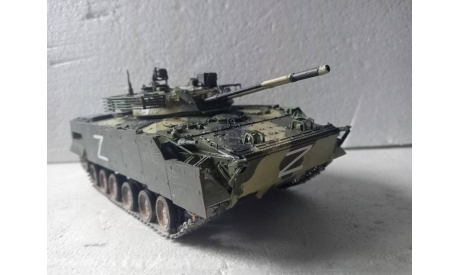 Модель 1/35 БМП-3М (с защитой), редкая масштабная модель, scale35