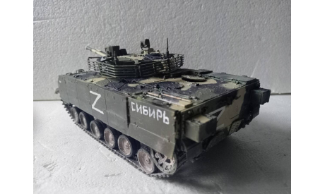 Модель 1/35 БМП-3М (с защитой), редкая масштабная модель, scale35