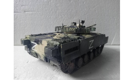 Модель 1/35 БМП-3М (с защитой), редкая масштабная модель, scale35