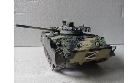 Модель 1/35 БМП-3М (с защитой), редкая масштабная модель, scale35