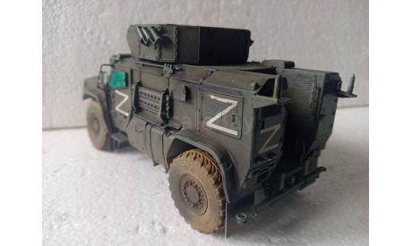 Модель 1/35 Бронеавтомобиль Тайфун-ВДВ, масштабные модели бронетехники, scale35