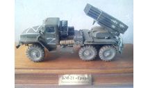 Модель 1/35 РСЗО БM-21’ Град’ 2Б5, масштабная модель, 1:35
