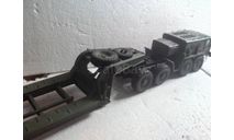 Модель 1/35 Седельный тягач МАЗ-537Г с полуприцепом ЧМЗАП-5247Г (2-ППТ-50), масштабная модель, scale35