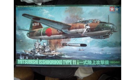 Tamiya 1/48 Mitsubishi G4M1 Betty, сборные модели авиации, scale48