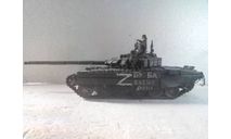Модель 1/35 Танка Т-72Б3М с экипажем, масштабные модели бронетехники, scale35