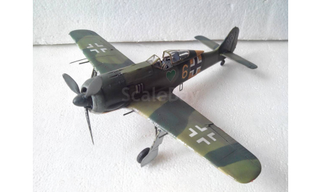 Модель 1/48 Fw 190A-6, масштабные модели авиации, scale48