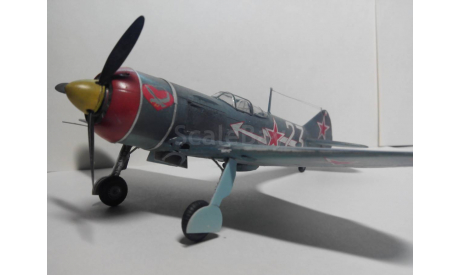 Модель 1/48 Ла-7 П.Головачева, масштабные модели авиации, scale48