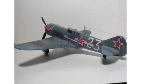 Модель 1/48 Ла-7 П.Головачева, масштабные модели авиации, scale48