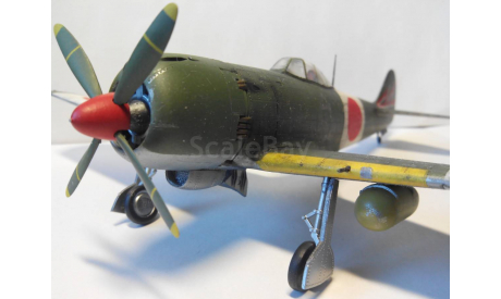 Модель 1/48 Ki-84 Frank, масштабные модели авиации, scale48, Kawasaki