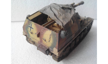 Модель 1/35 самоходной установки Sd.Kfz.124 “Wespe”, масштабные модели бронетехники, Tamiya, scale35