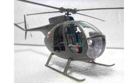 Модель 1/48 вертолета ОН-6А Cayuse, масштабные модели авиации, scale48