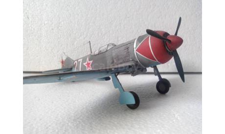 Модель 1/48  самолета Лавочкин Ла-7 Кожедуба, масштабные модели авиации, scale48