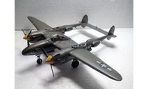Модель 1/48 P-38 / F-5E Lightning, масштабные модели авиации, scale48, ЛА