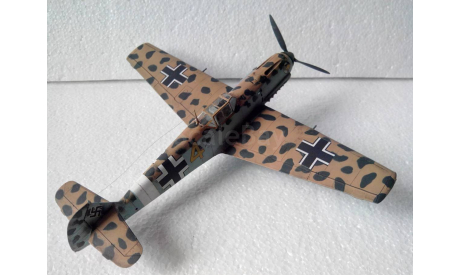 Модель 1/48 Мессершмитт Bf 109E7Trop, масштабные модели авиации, scale48, ЛА