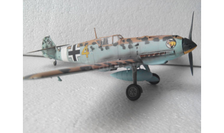 Модель 1/48 Мессершмитт Bf 109E7Trop, масштабные модели авиации, scale48, ЛА