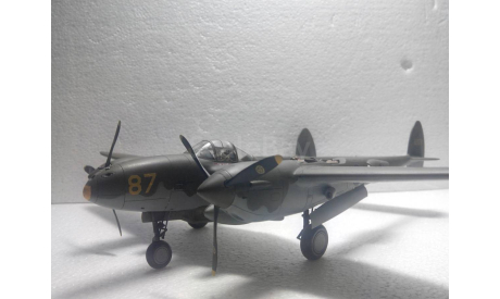 Модель 1/48 P-38E, масштабные модели авиации, scale48, ЛА