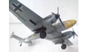 Модель 1/72 тяжелого истребителя Мессершмитт Bf-110E, масштабные модели авиации, scale72