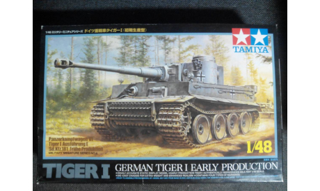 Tamiya 1/48 32504 Tiger I early с дополнениями ( металлический ствол ), масштабные модели бронетехники, HobbyBoss, scale48