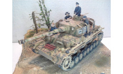 Диорама 1/35 Т-IV H (panzerkampfwagen IV Ausf.H