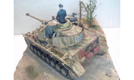 Диорама 1/35 Т-IV H (panzerkampfwagen IV Ausf.H, масштабные модели бронетехники, scale35