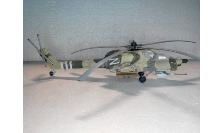 Модель 1/72 Вертолета Ми-28 Российских ВВС, масштабные модели авиации, scale72