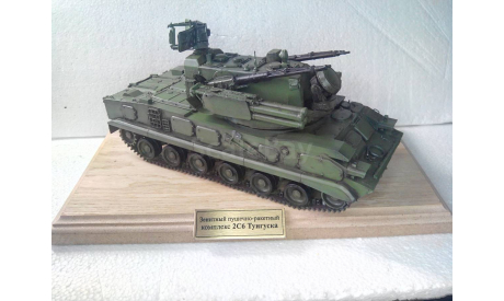 Модель 1/35 ЗРПК Тунгуска 2С6М, редкая масштабная модель, scale35