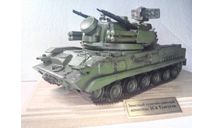 Модель 1/35 ЗРПК Тунгуска 2С6М, редкая масштабная модель, scale35