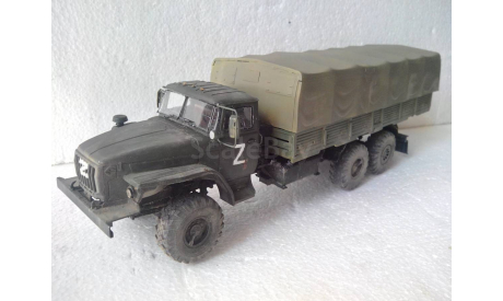 Модель 1/35 Урал-4320-0911-30 (длиннобазный), масштабная модель, scale35, КамАЗ