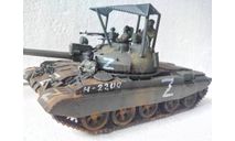 Модель 1/35 Танка Т-62М с экипажем, масштабные модели бронетехники, scale35