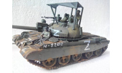 Модель 1/35 Танка Т-62М с экипажем