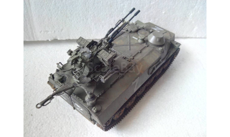 Модель 1/35 МТ-ЛБ ЗУ-23-2, масштабная модель, scale35