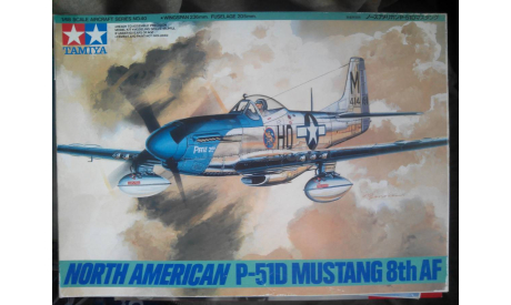 Tamiya 1/48 p-51d, сборные модели авиации, scale48