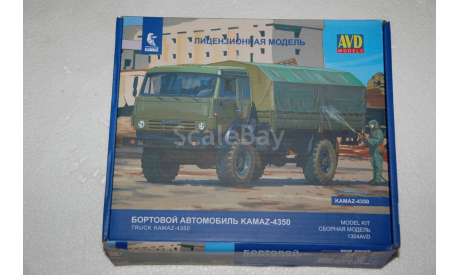 Камаз 4350 Авд, сборная модель автомобиля, scale43