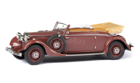 Mercedes-Benz 290 W18 lang cabriolet B Open 1934-1937 Esval Models Matrix EMC, масштабная модель, scale43