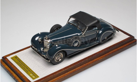 Mercedes-Benz W29 540K Spezial Roadster 1939 Alfried Knupp Closed EMC no heco ilario 43, масштабная модель, scale43