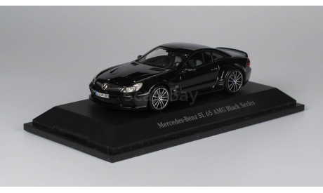 Mercedes-Benz R230 SL 65 AMG Black Serie Minichamps B6 696 3951, масштабная модель, scale43