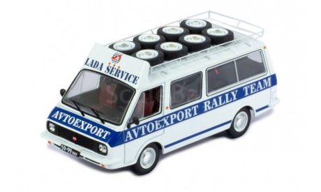 RAF 2203 ’Avtoexport Lada Rally Team’ 1982 Assistance IXO RAC372X, масштабная модель, IXO Rally (серии RAC, RAM), РАФ, scale43