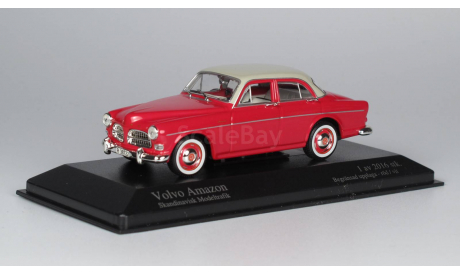 Volvo Amazon 1959 Красно-белый Minichamps 433 171063, масштабная модель, scale43