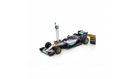 Mercedes-Benz W07 F1 Hybrid Spark S5025 GP 2016, масштабная модель, scale43