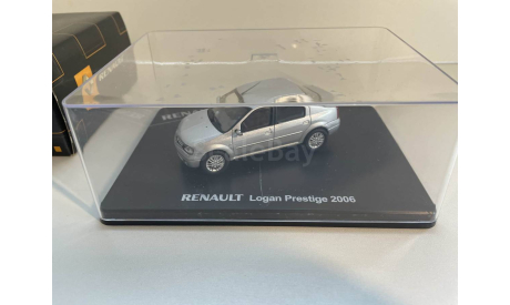 Renault Logan Eligor Дилерская модель, масштабная модель, scale43