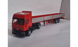 Iveco EuroTech грузовик с 2х осн. прицепом борт Herpa 1/87 HO
