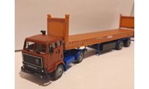 Volvo F88 контейнеровоз 40F Herpa 1/87 HO, масштабная модель, scale87