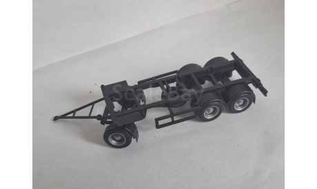 Прицеп для 20F контейнеров Herpa 1/87 HO, масштабная модель, scale87