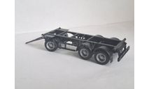 Прицеп для 20F контейнеров Herpa 1/87 HO, масштабная модель, scale87